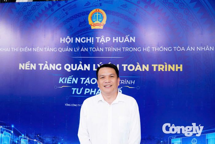 Ông Kiều Minh Phê - Phó Trưởng phòng Giám đốc, kiểm tra, thanh tra và thi hành án, Tòa án nhân dân tỉnh Lâm Đồng.