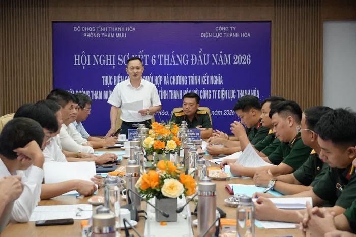 Công ty Điện lực Thanh Hóa và Phòng Tham mưu, Bộ CHQS tỉnh Thanh Hóa tiếp tục đồng hành, phối hợp trong thực hiện nhiệm vụ.