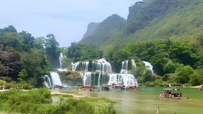 Ảnh: BQL Khu du lịch thác Bản Giốc