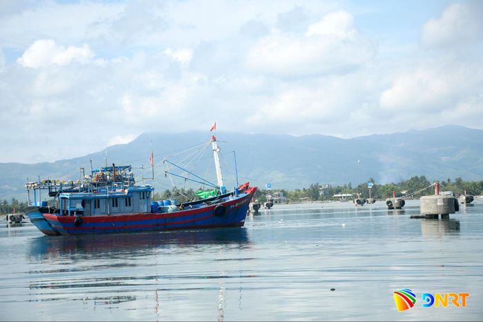 Ngư dân kỳ vọng khu neo đậu tàu cá An Hòa sau khi hoàn thành nạo vét sẽ bảo đảm an toàn cho tàu cá neo đậu. Ảnh: QUANG VIỆT