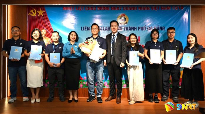 Ra mắt Ban Chấp hành Công đoàn Công ty TNHH KP Aerospace Vietnam. Ảnh: VĨNH LỘC