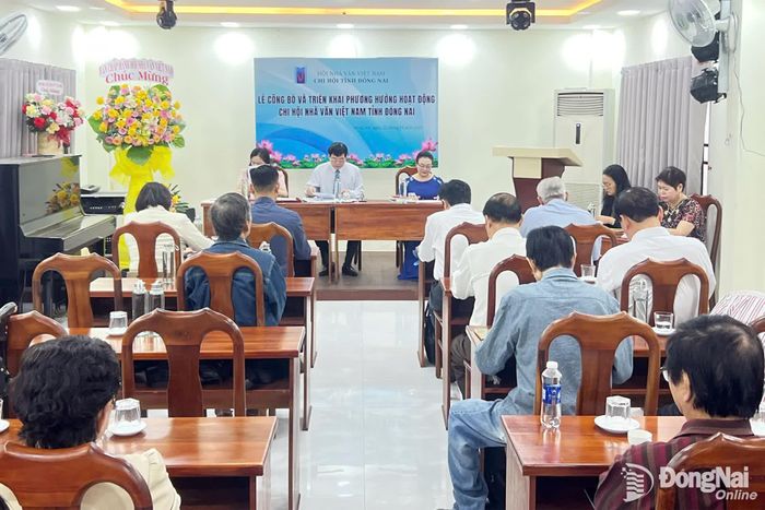 Chi hội Nhà văn Việt Nam tỉnh (nay là thành phố) Đồng Nai kiện toàn, triển khai phương hướng hoạt động vào tháng 1-2026.