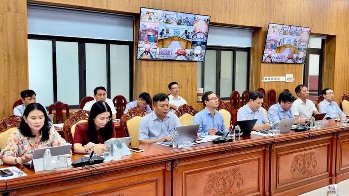  Các đại biểu tham dự phiên họp tại điểm cầu Gia Lai. Ảnh: Minh Hoàng 