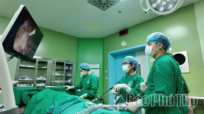 Ứng dụng trí tuệ nhân tạo hỗ trợ bác sĩ tại Bệnh viện Đa khoa Vĩnh Phúc trong thực hiện các kỹ thuật chuyên sâu.