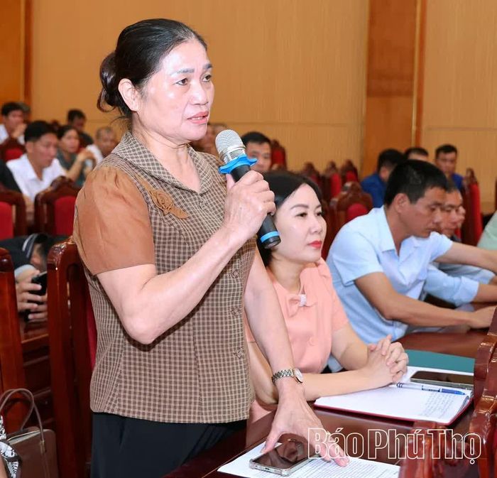 Cử tri xã Dân Chủ kiến nghị ý kiến liên quan đến chế độ, chính sách đối với người cao tuổi.
