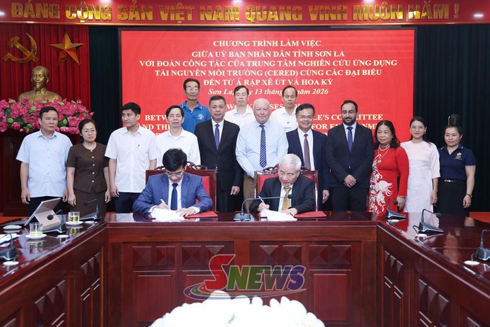 Ký kết biên bản ghi nhớ hợp tác giữa Trung tâm Xúc tiến đầu tư, thương mại và du lịch tỉnh Sơn La và Công ty TNHH CERED.