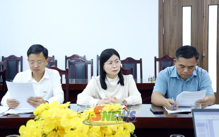Các đại biểu dự cuộc họp.