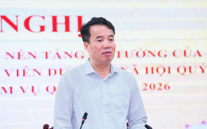 Đồng chí Nguyễn Thế Mạnh, Phó Bí thư Tỉnh ủy, Bí thư Đảng ủy, Chủ tịch UBND tỉnh, Trưởng Ban Chỉ đạo 35 Đảng ủy UBND tỉnh phát biểu chỉ đạo.