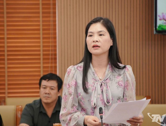 Đại biểu phát biểu tại Hội nghị.