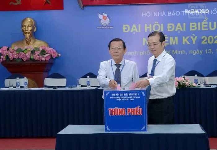 Bỏ phiếu bầu Ban Chấp hành Hội Nhà báo TP.HCM nhiệm kỳ 2026-2031