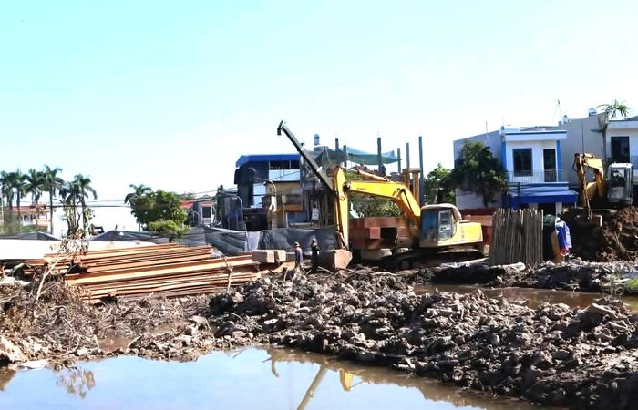 Phát huy đồng thuận, bảo đảm mặt bằng phục vụ thi công.