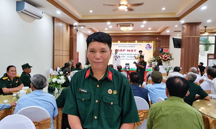 CCB Đặng Vương Hưng - nguyên Tiểu đội trưởng A2, B2 của C58 năm 1976.