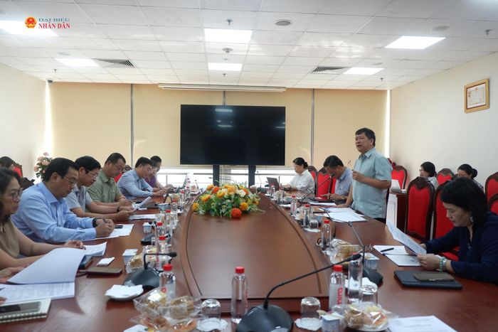 Cuộc họp đã thống nhất những nội dung chủ yếu của dự thảo Nghị quyết
