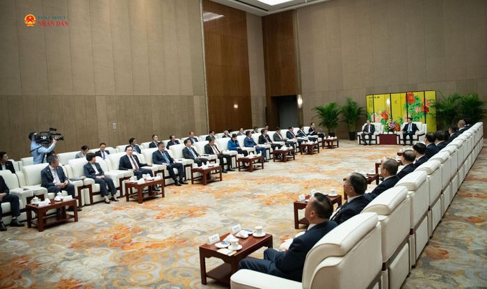 Quang cảnh cuộc tiếp