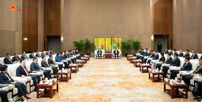 Quang cảnh cuộc tiếp