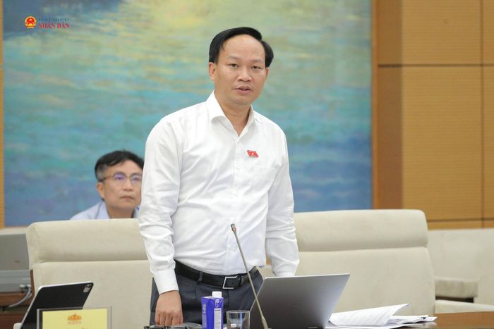 ĐBQH Phạm Văn Thịnh (TP. Bắc Ninh) phát biểu