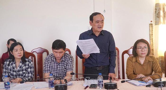 Ông Từ Hoàng Ân, Phó Giám đốc Sở Văn hoá, Thể thao và Du lịch, đề nghị địa phương rà soát hệ thống loa truyền thanh để có kế hoạch đầu tư phù hợp, đồng thời phát triển phong trào thể dục, thể thao, nâng cao đời sống văn hoá ở cơ sở.