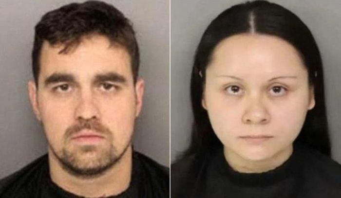 John Blauvelt (trái) và Hannah Thompson. Ảnh: Simpsonville Police Department.