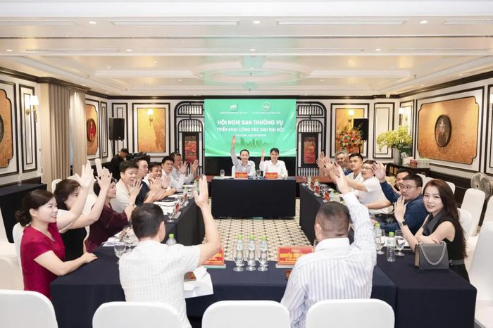 Các đại biểu 100% tán thành các phương án, kế hoạch trong nhiệm kỳ 2026–2029.