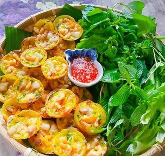 Bánh khọt nổi tiếng nhất là ở Vũng Tàu.