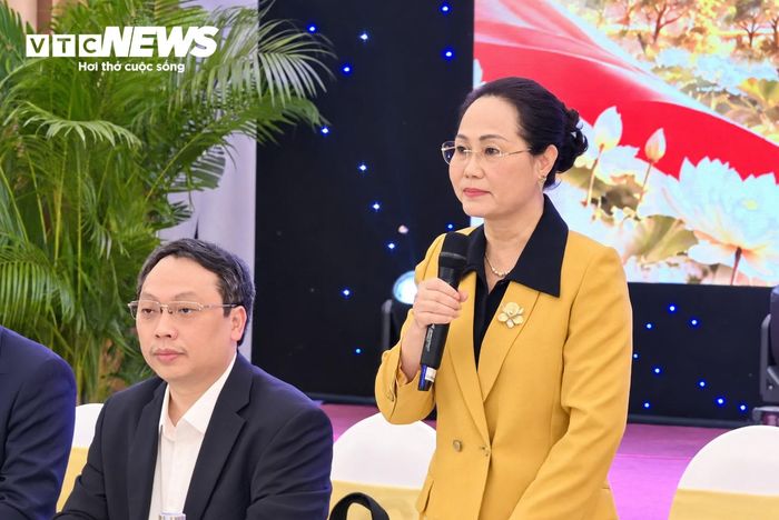 Bà Lâm Thị Phương Thanh, Bộ trưởng Văn hóa Thể thao và Du lịch.