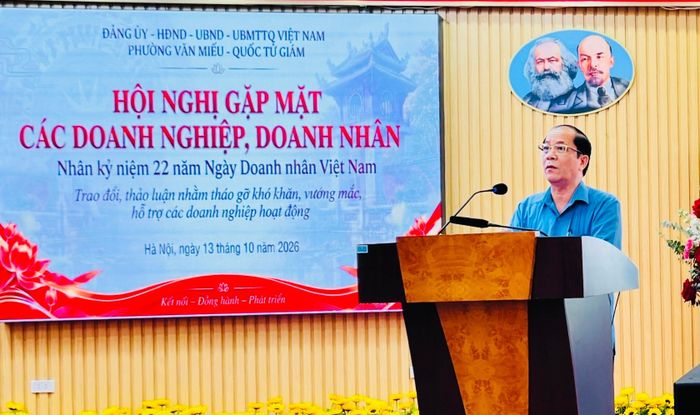 Đại diện doanh nghiệp trao đổi tại hội nghị. Ảnh: Vân Hà