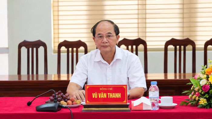 Ông Vũ Văn Thanh, Chủ tịch Ủy ban MTTQ Việt Nam xã Ứng Thiên, thành phố Hà Nội