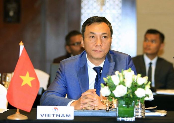 Chủ tịch VFF Trần Quốc Tuấn đang đảm nhiệm các vị trí quan trọng trong hệ thống bóng đá quốc tế. Ảnh: VFF