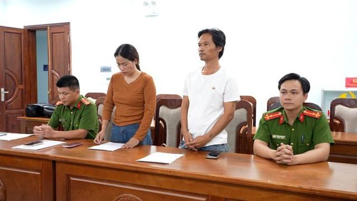 Vợ chồng Dương Thị Phượng và Đỗ Thành Tín. Ảnh: CACC