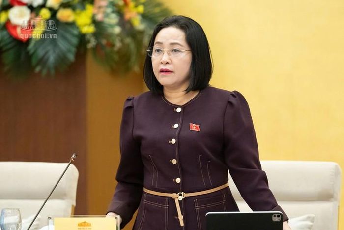 Phó Chủ tịch Quốc hội Nguyễn Thị Thanh. Ảnh: Media Quốc hội