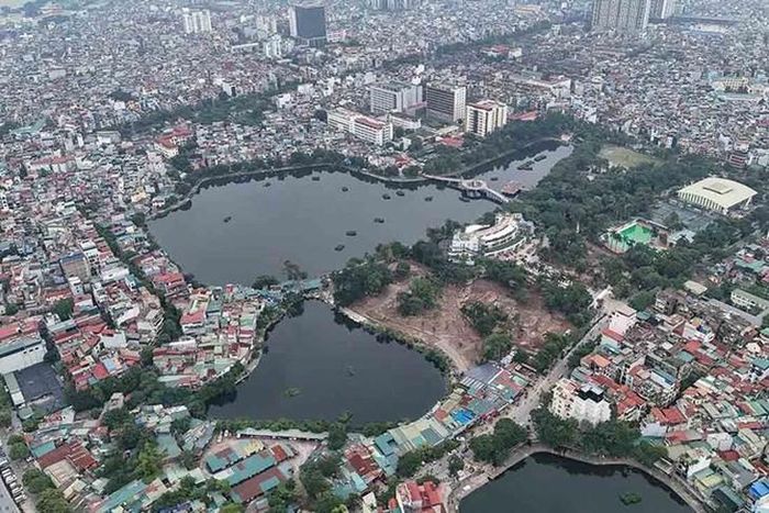Công viên Võ Thị Sáu (trước đây là Công viên Tuổi trẻ Thủ đô) nằm trên địa bàn phường Bạch Mai, TP Hà Nội. Ảnh: H.C