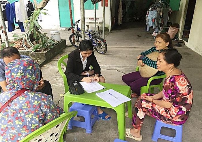 Thu thập dữ liệu phục vụ nghiên cứu. Ảnh: Đoàn Bình Minh