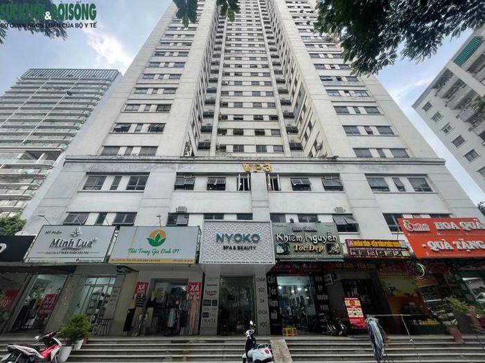 Chung cư VP3 (phường Hoàng Liệt, Hà Nội). Ảnh: Phúc Đức