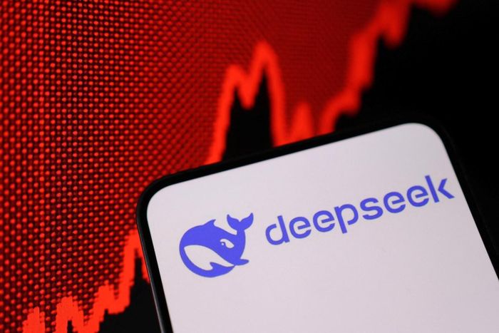 Biển hiệu DeepSeek tại Bắc Kinh, Trung Quốc, tháng 2/2025. Ảnh: Reuters.