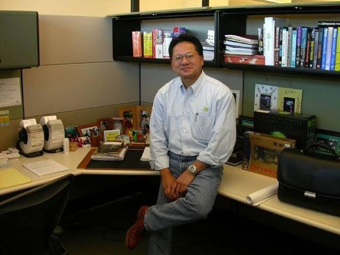 Jensen Huang thời trẻ. Ảnh: Game GPU.