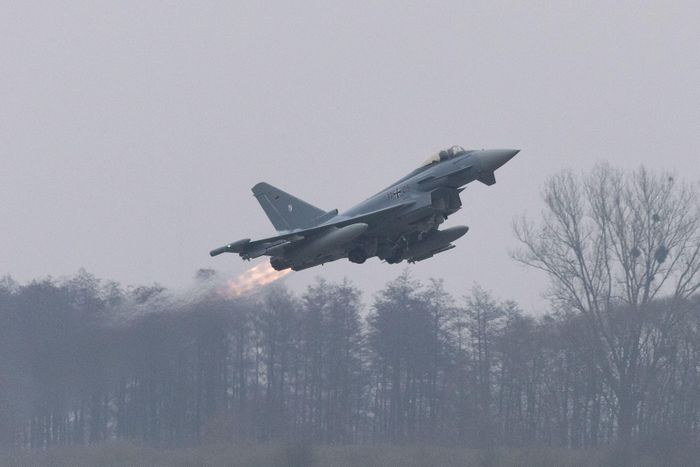 Eurofighter Typhoon của Không quân Đức. Ảnh: Reuters.