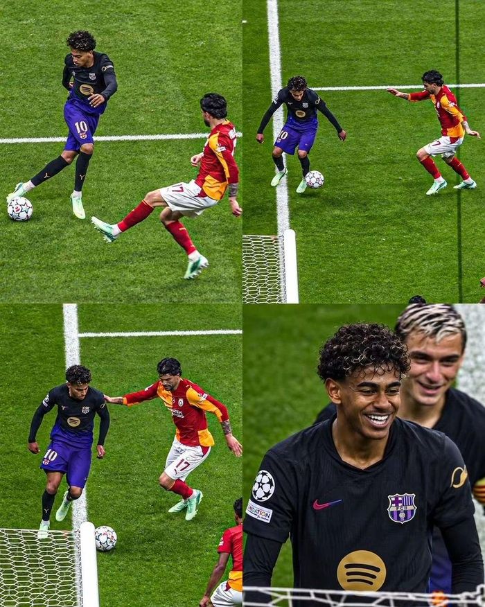  Yamal không thiếu những pha xử lý ngẫu hứng tại Barcelona. 