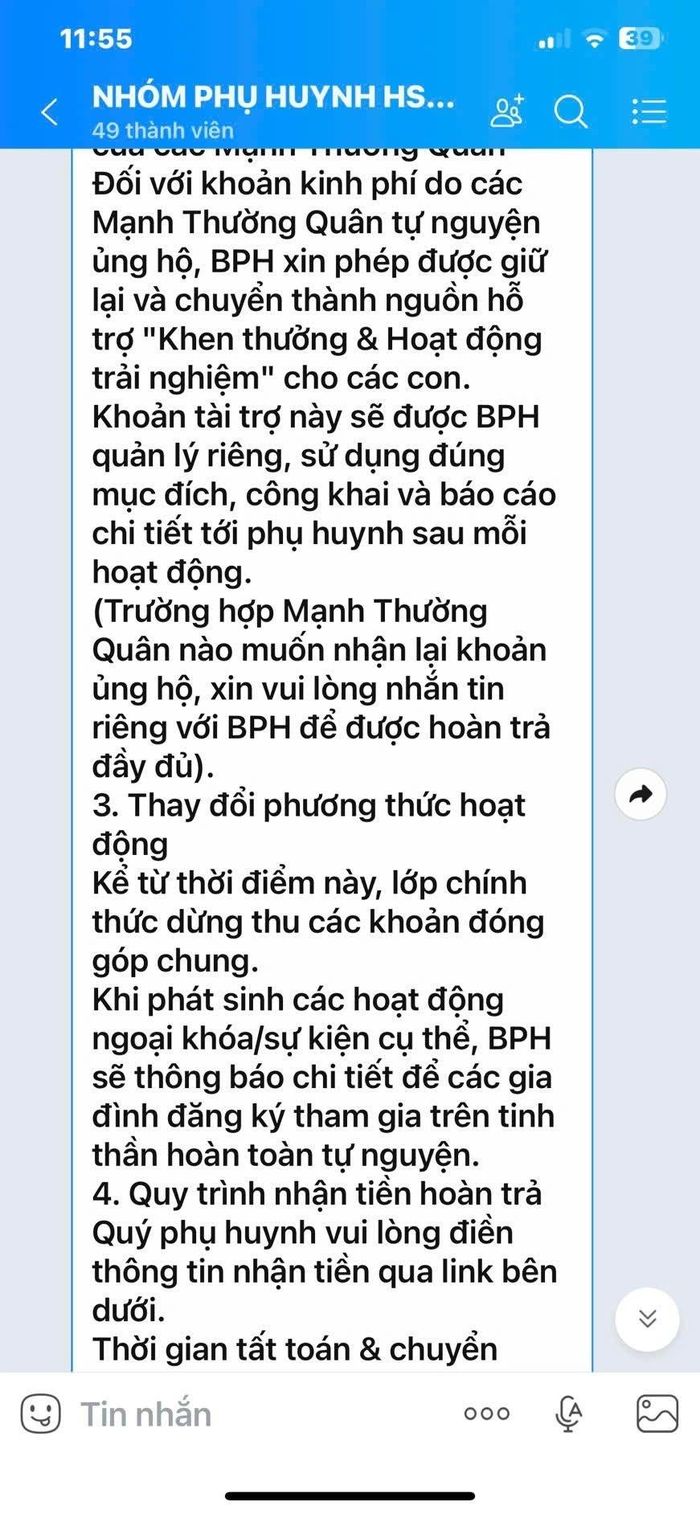 Các phản ánh xuất hiện trên mạng xã hội.