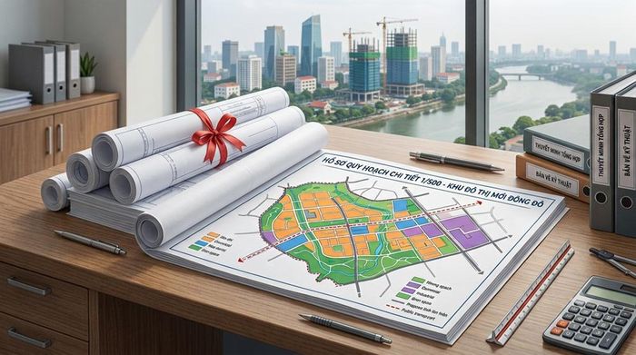 Ảnh minh họa hồ sơ quy hoạch chi tiết của 1 đồ án quy hoạch