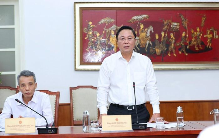 Chủ tịch UBND TP. Huế Lê Trí Thanh phát biểu