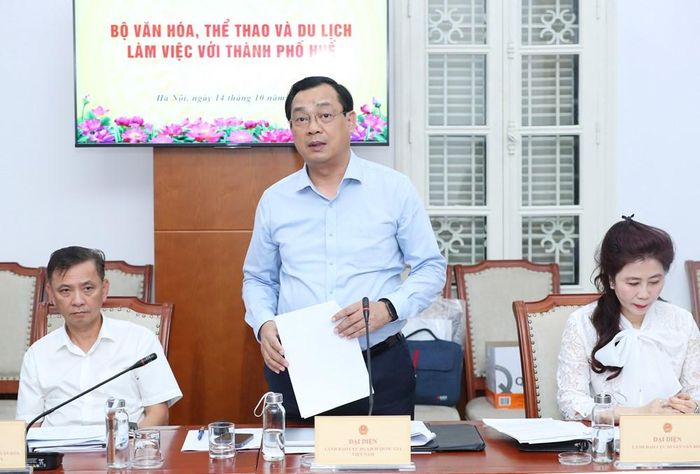 Cục trưởng Cục Du lịch Quốc gia Việt Nam Nguyễn Trùng Khánh phát biểu