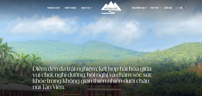 Mọi thông tin được số hóa dễ dàng tiếp cận (Ảnh: Khu du lịch Ao Vua)
