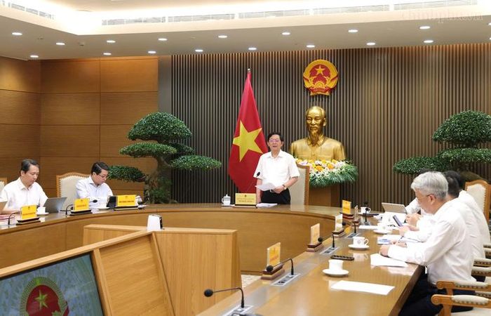 Phó Thủ tướng Hồ Quốc Dũng nhấn mạnh về yêu cầu đưa đổi mới sáng tạo thực sự trở thành phương thức phát triển, động lực tăng trưởng của toàn bộ nền kinh tế - Ảnh: chinhphu.vn/Gia Huy