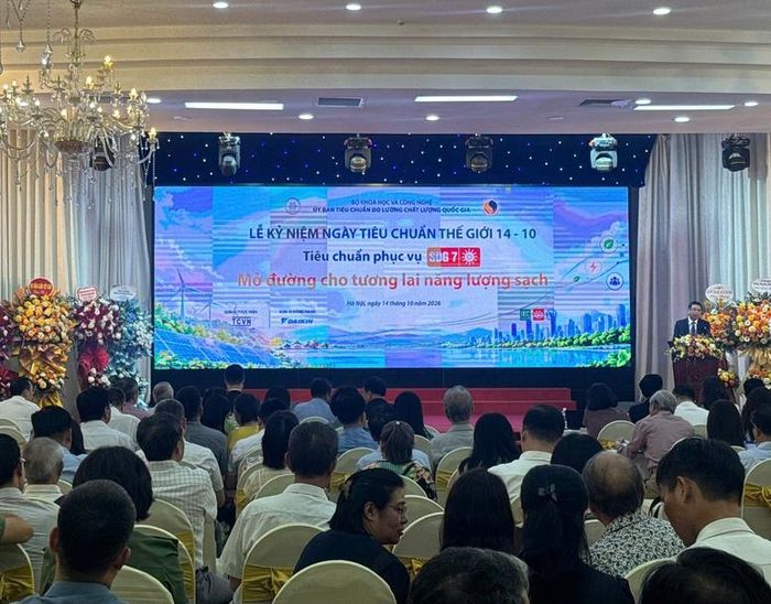 Lễ kỷ niệm Ngày Tiêu chuẩn Thế giới 14/10 - Ảnh: chinhphu.vn/Thu Giang