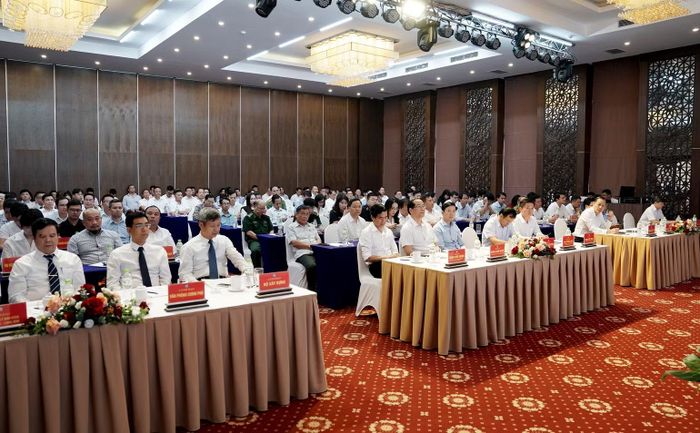 Quang cảnh sự kiện công bố. (Ảnh: TRÍ DŨNG)