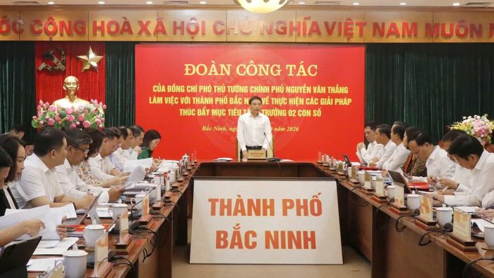 Quang cảnh buổi làm việc. (Ảnh: TT)