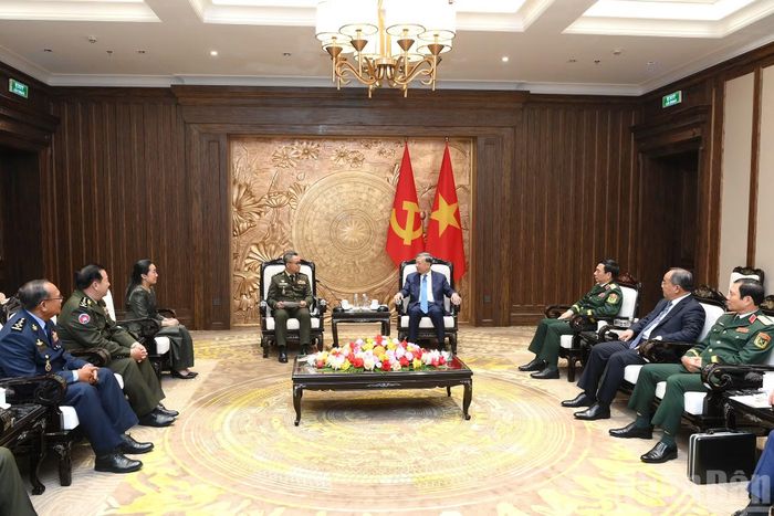 Quang cảnh cuộc tiếp.