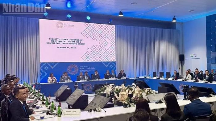 Hội nghị chung lần thứ 57 của Nhóm nước Đông Nam Á tại IMF và WBG (SEAVG). (Ảnh: CTV)