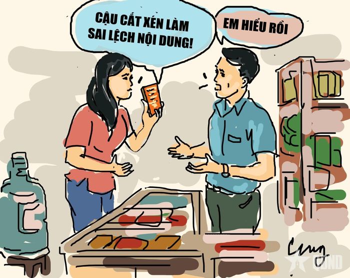 Phòng, chống "diễn biến hòa bình": Sự thật không được cắt xén. Minh họa: QUANG CƯỜNG