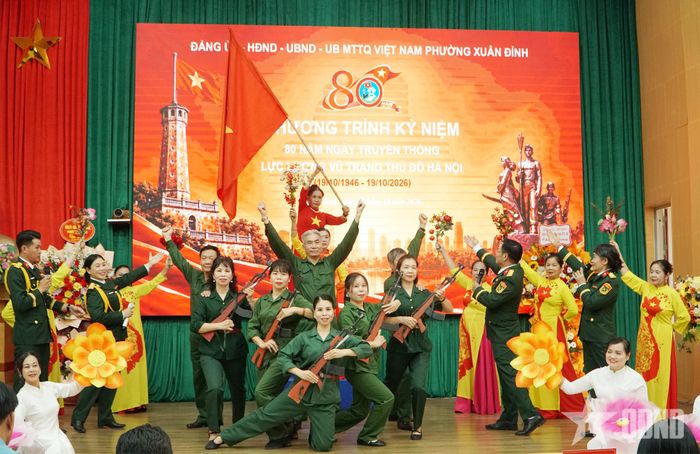  Tiết mục văn nghệ tại buổi lễ.